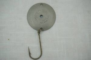 lot 11 image: Vintage Canadian Baits Round Spoon Lure