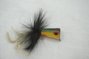 lot 17 image: VintageAntique Popper Fly Fishing Lure