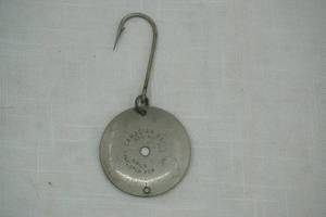 lot 33 image: Vintage Canadian Baits Round Spoon Lure
