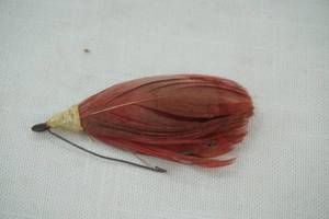lot 36 image: VintageAntique Feathered Spinner Lure