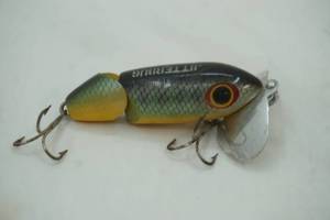 lot 149 image: Vintage Fred Arbogast Jitterbug Fishing Lure