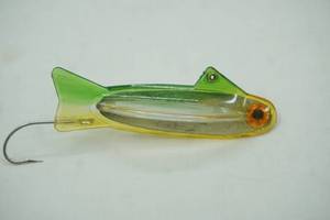 lot 180 image: Vintage Trav-L-Lure Trav L Plug early 70s
