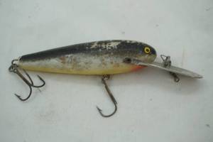 lot 197 image: Vintage Rapala Deep River 90 Fishing Lure