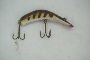 lot 244 image: Vintage Kautzky Lazy Ike 2 Fishing Lure