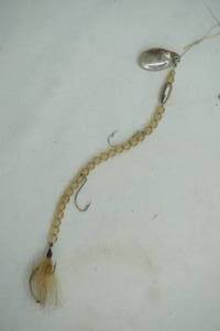 lot 250 image: Vintage Fishing Lure. beaded, bucktail