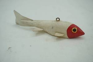 lot 277 image: Vintage Ice Spearing Decoy