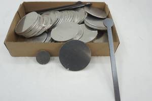 lot 374 image: Metal Circle Lot