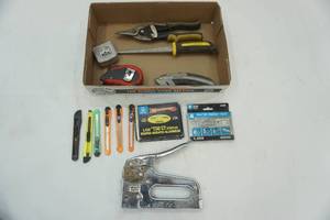 lot 377 image: Hand Tools and Hardware Lot