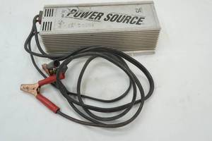 lot 399 image: Power Source Battery Charger-Power Supply