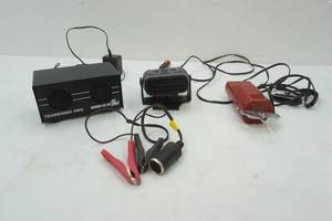 lot 402 image: Transonic Pro, Heater, & Chainsaw Sharpener