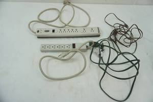 lot 414 image: Power Strip and Extension Cords