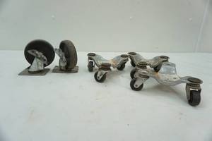 lot 423 image: Caster Wheels & Trolly Swivel Casters