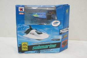 lot 433 image: EP RC Racing Boat Submarine (new in box)