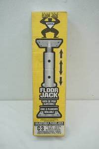lot 389 image: Adjustable Floor Jack (New in Box)