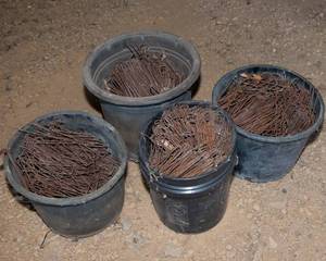 lot 21 image: A TON of Metal Stakes