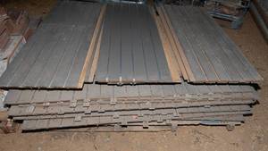 lot 40 image: Pallet of Slat Wall Panels