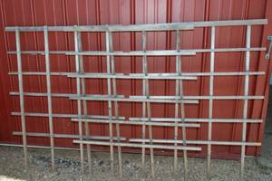lot 50 image: Set of Three Collapsible Wooden Garden Trellises  43W x 53T