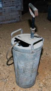 lot 139 image: VintageAntique Fire Extinguisher