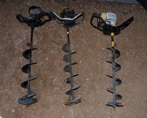 lot 94 image: Set of Three Augers  Condition Unknown