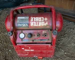 lot 112 image: Porter-Cable Air Compressor