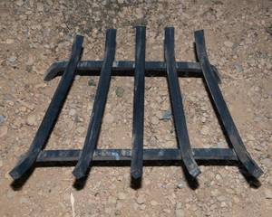 lot 124 image: Cast Iron Fireplace Grill