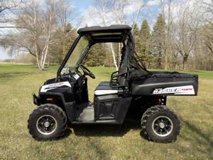 2013 Polaris UTV Ranger with Plow, 800 EFI