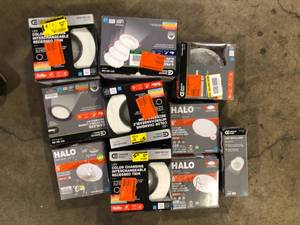 lot 7 image: Lot of Assorted Lighting Items Various Models and Conditions  Customer Returns See Pictures