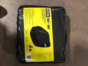 lot 8 image: RYOBI 2-Stage Snow Blower and Tiller Cover   Customer Returns See Pictures