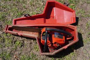 lot 373 image: Homelite Gas Chain Saw