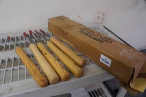 lot 260 image: Shopsmith Lathe Chisel Set