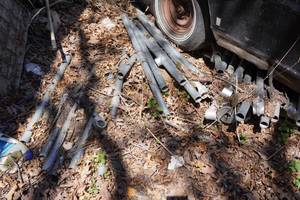 lot 24 image: Assorted Galvanized Tubing