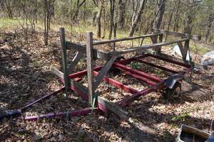 lot 22 image: Bunk Trailer Frame for Parts
