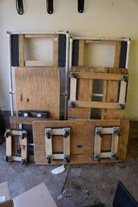 lot 310 image: Assorted Carts - Made From Furniture Dollys