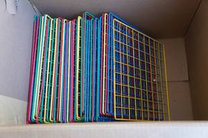 lot 313 image: Wire Shelving Panels