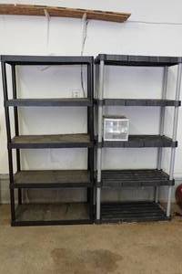 lot 440 image: 2 Storage Shelves