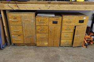 lot 445 image: 3 Storage Cabinets
