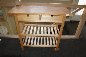 lot 351 image: Wooden Portable Bar