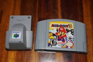 lot 236 image: Nintendo 64 Game and Rumble Pak - Mario Party 3
