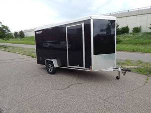 lot 4 image: 2022 Triton 6x12 Vault Aluminum Enclosed Trailer