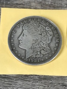 lot 273 image: 1921 Morgan Silver Dollar