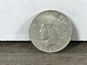 lot 292 image: 1922 Silver Peace Dollar Coin