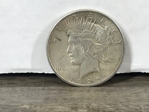 lot 294 image: 1925 Silver Peace dollar Coin