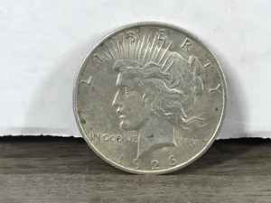 lot 297 image: 1926 Silver Peace Dollar Coin