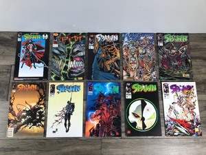 lot 330 image: Lot of 10 Image Comic Books - Spawn - PITT - Extreme Sacrifice