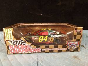 lot 50 image: 1998 Die cast Bill Elliot #94 McDonalds Nascar stock car 50th Anniversary