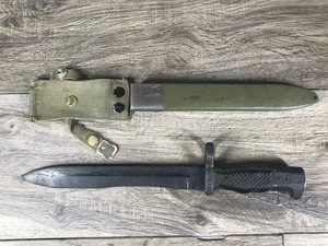 lot 359 image: Military Bayonet with Sheath