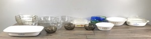lot 364 image: Lot of Dishware - Pyrex - Corning Ware and More