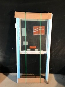 lot 13 image: Thermo Tech Windows 7600 Double Hung Vinyl FrameSash Low-E 272 Argon Fill (New