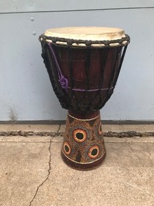 lot 408 image: Djembe Music Instrument