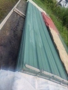 lot 10 image: 8 - Green Pole Barn Sheetings of Steel